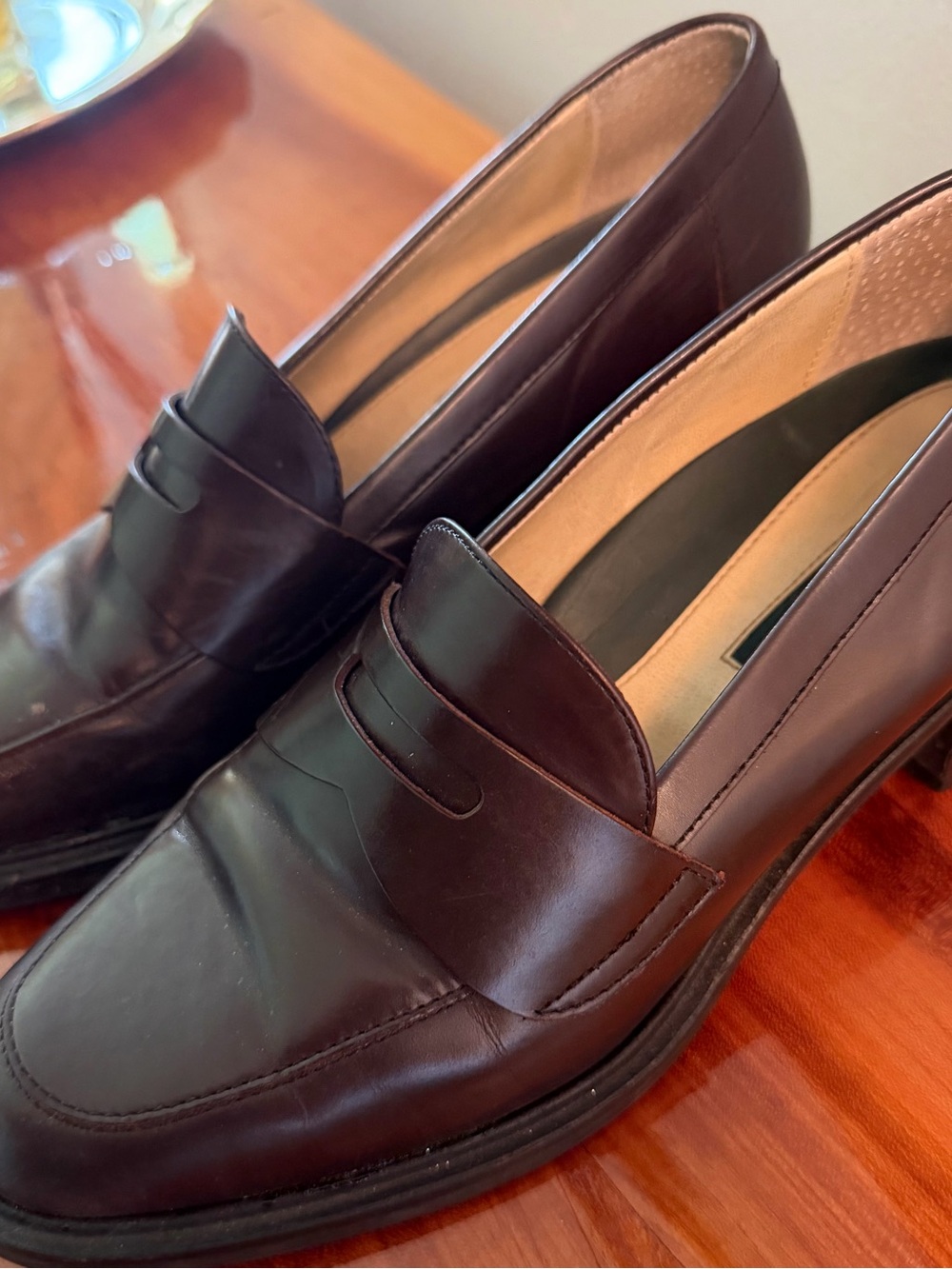 G.H. Bass & Co. Men's Penny Loafers in Brown